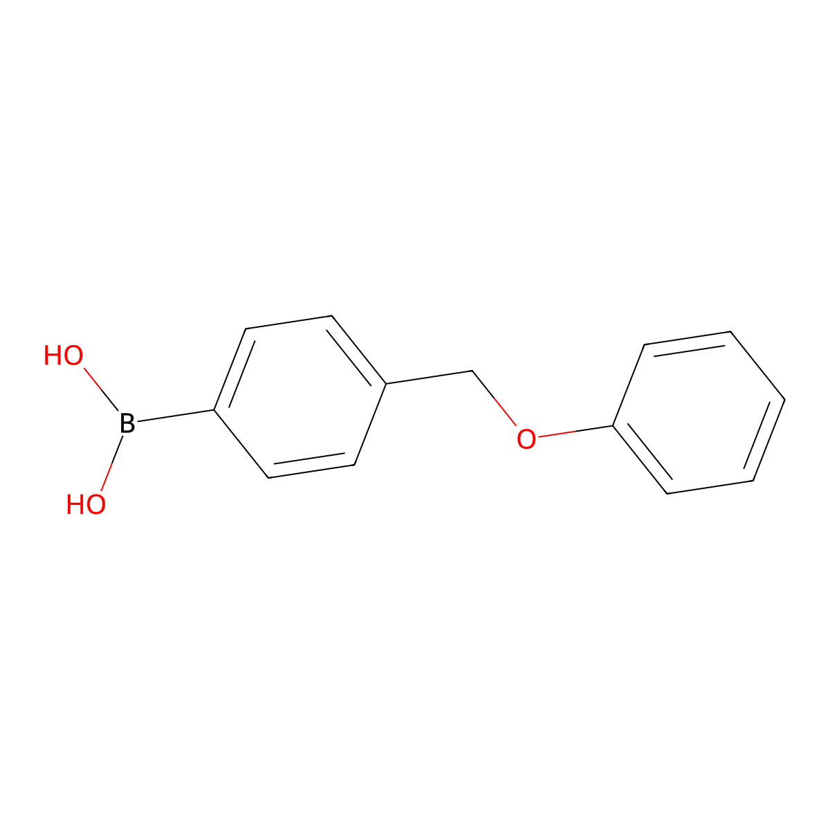 4-(Phenoxymethyl)phenylboronic acid molecular structure, CAS 397843-61-7