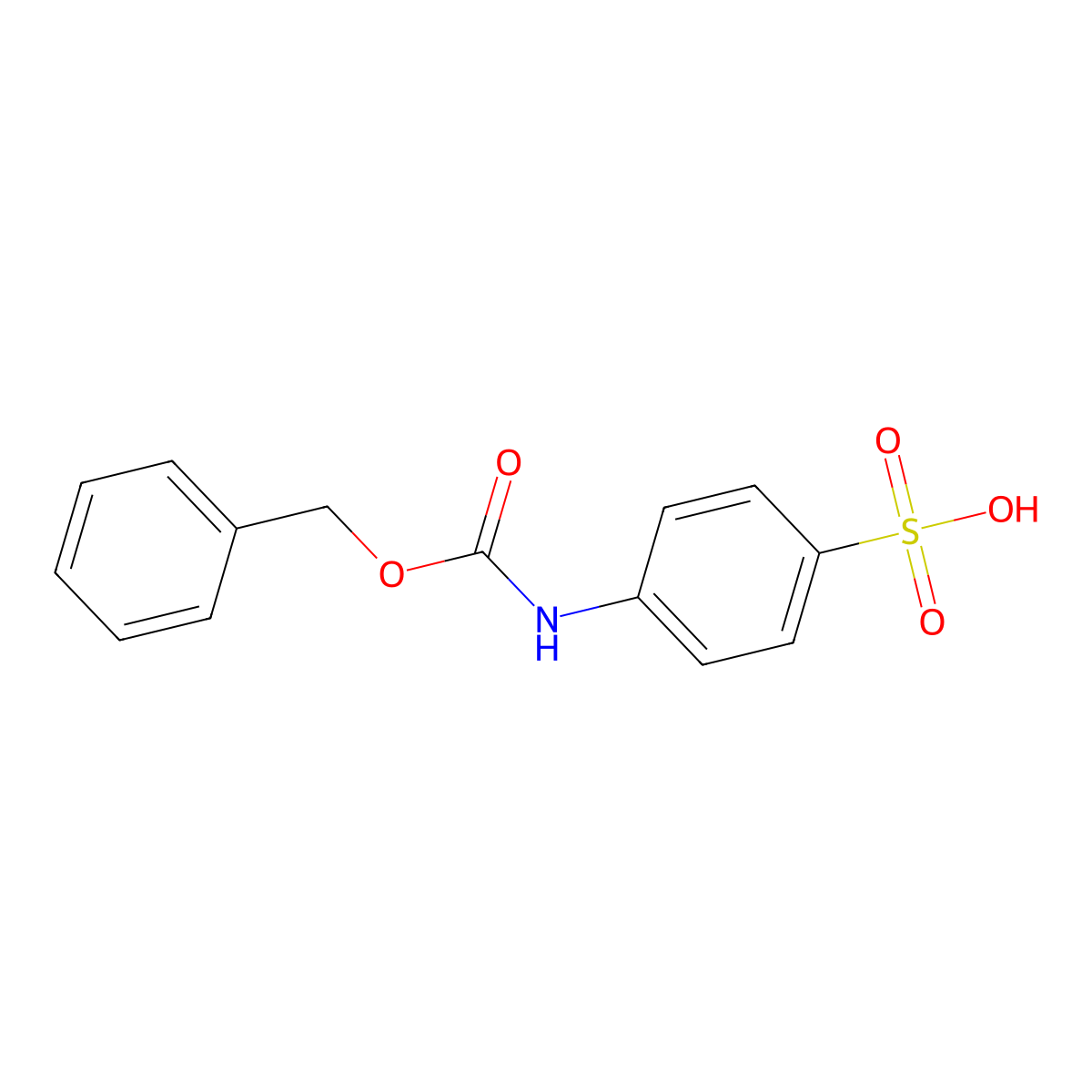 4-{[(Benzyloxy)carbonyl]amino}benzene-1-sulfonic acid molecular structure, CAS 397876-73-2