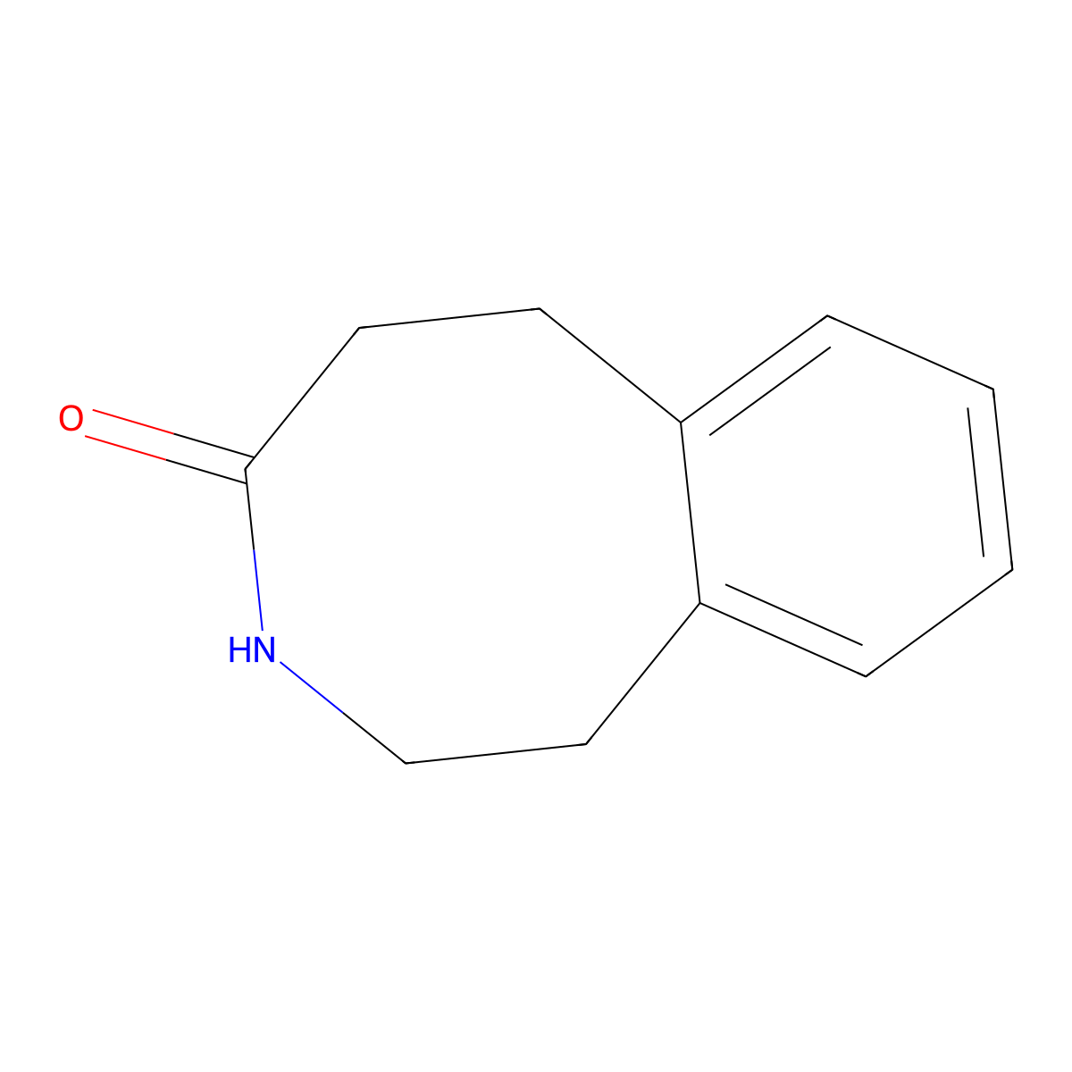 1,2,3,4,5,6-Hexahydro-3-benzazocin-4-one molecular structure, CAS 39788-41-5
