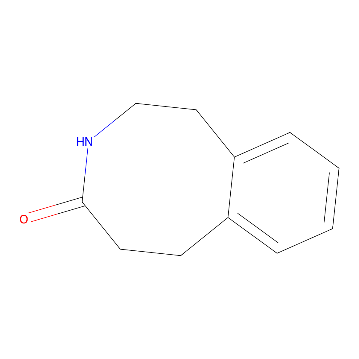 1,2,3,4,5,6-Hexahydro-3-benzazocin-4-one molecular structure, CAS 39788-41-5