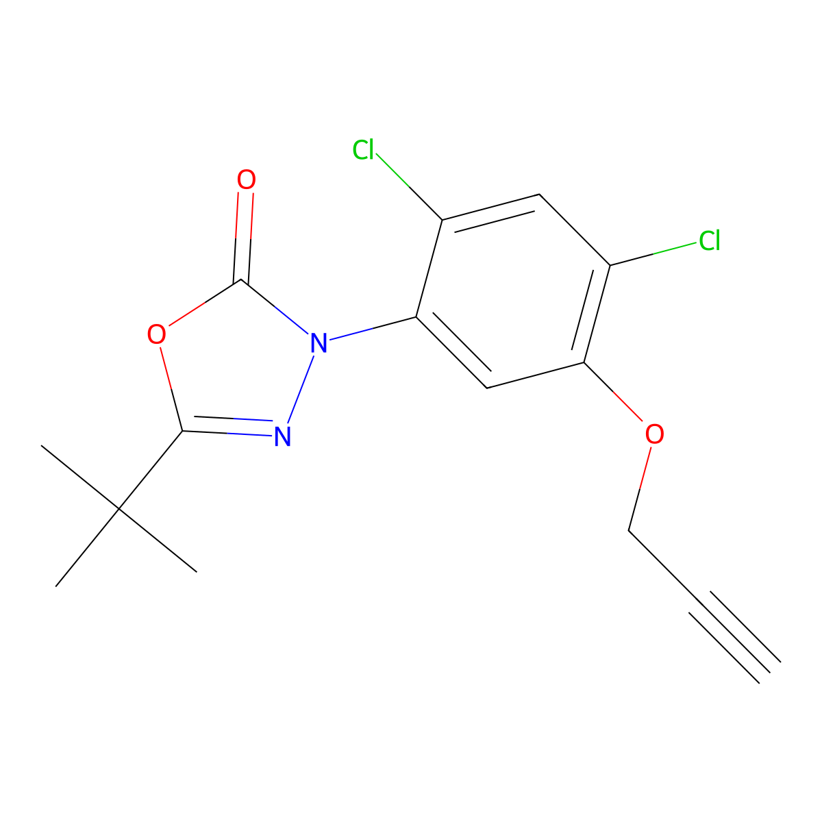 Oxadiargyl molecular structure, CAS 39807-15-3