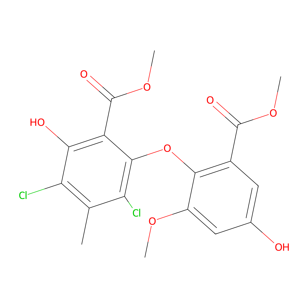 Methyl dichloroasterrate molecular structure, CAS 398118-62-2