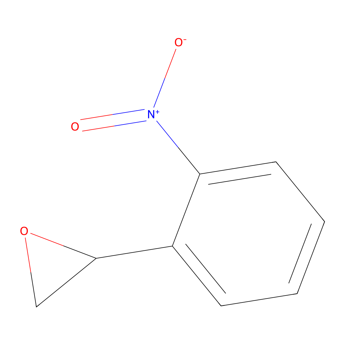 2-Nitrostyrene oxide molecular structure, CAS 39830-70-1