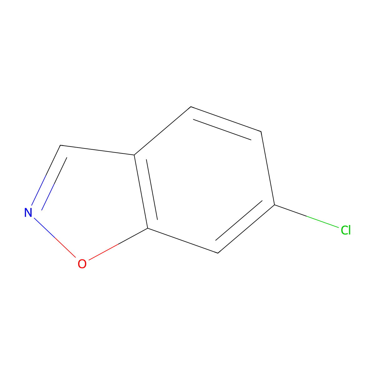 6-Chlorobenzo[D]isoxazole molecular structure, CAS 39835-07-9