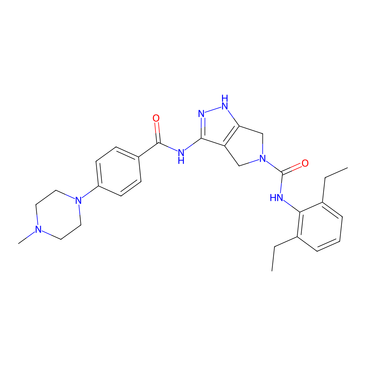 Pha-680632 molecular structure, CAS 398493-79-3