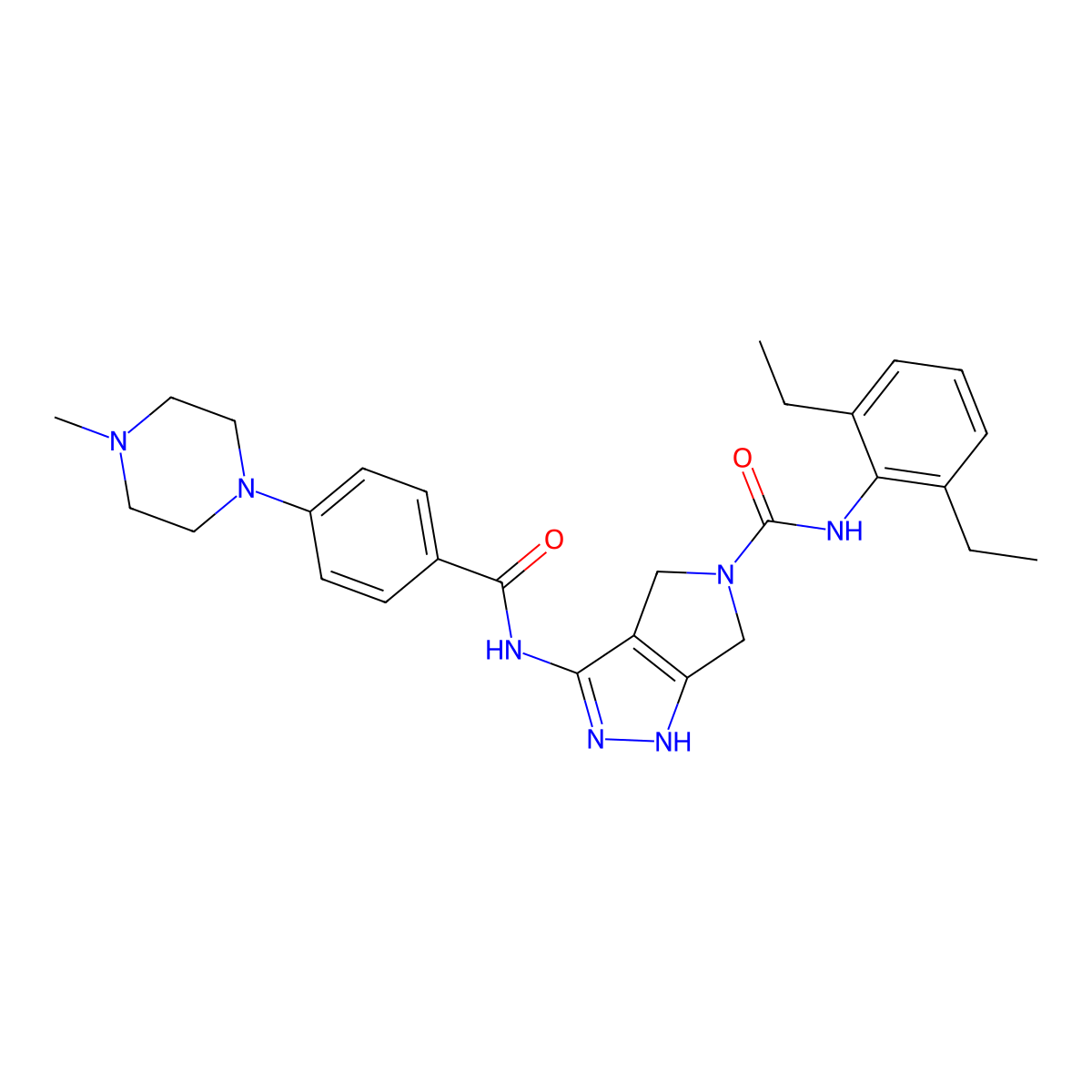 Pha-680632 molecular structure, CAS 398493-79-3
