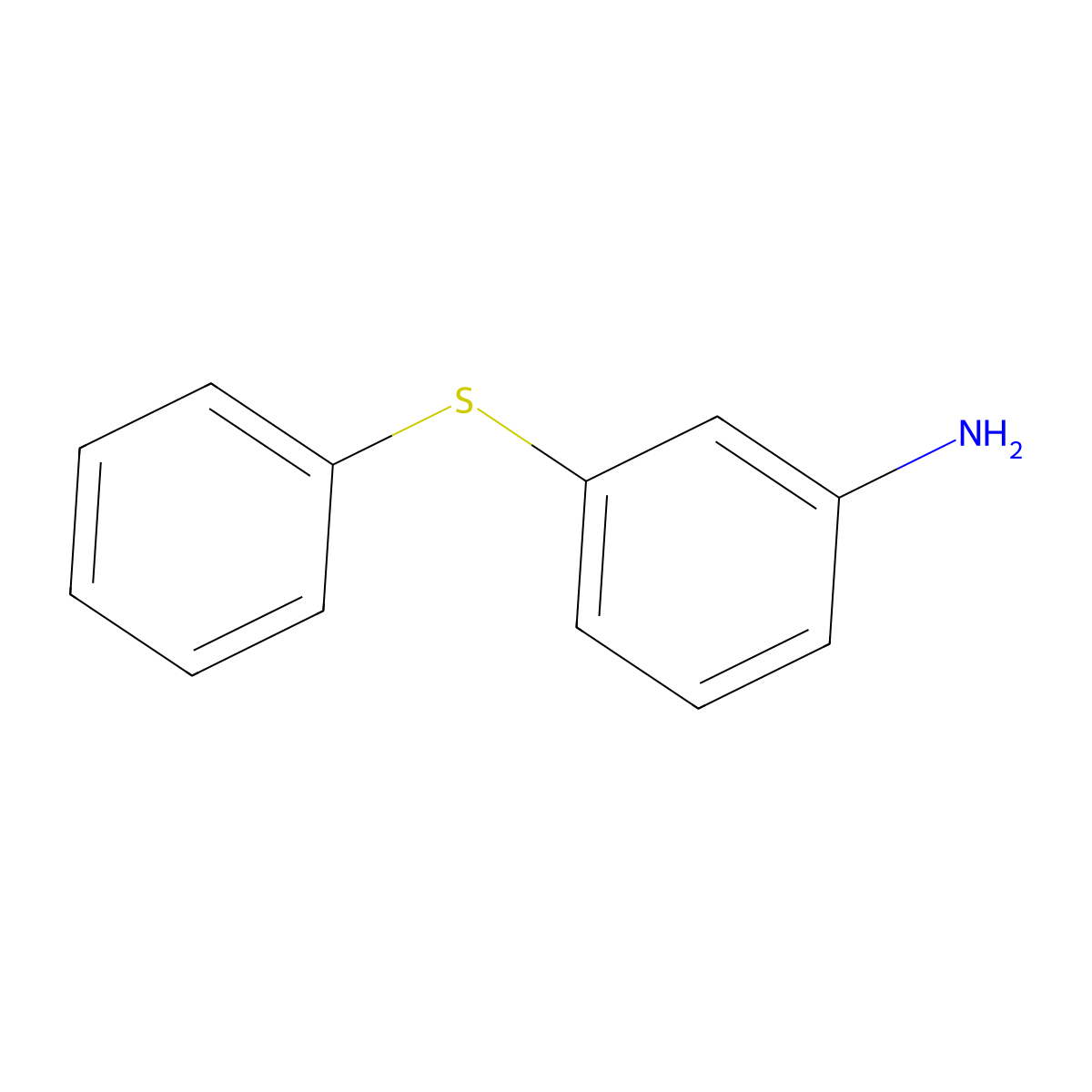 3-(Phenylsulfanyl)aniline molecular structure, CAS 3985-12-4