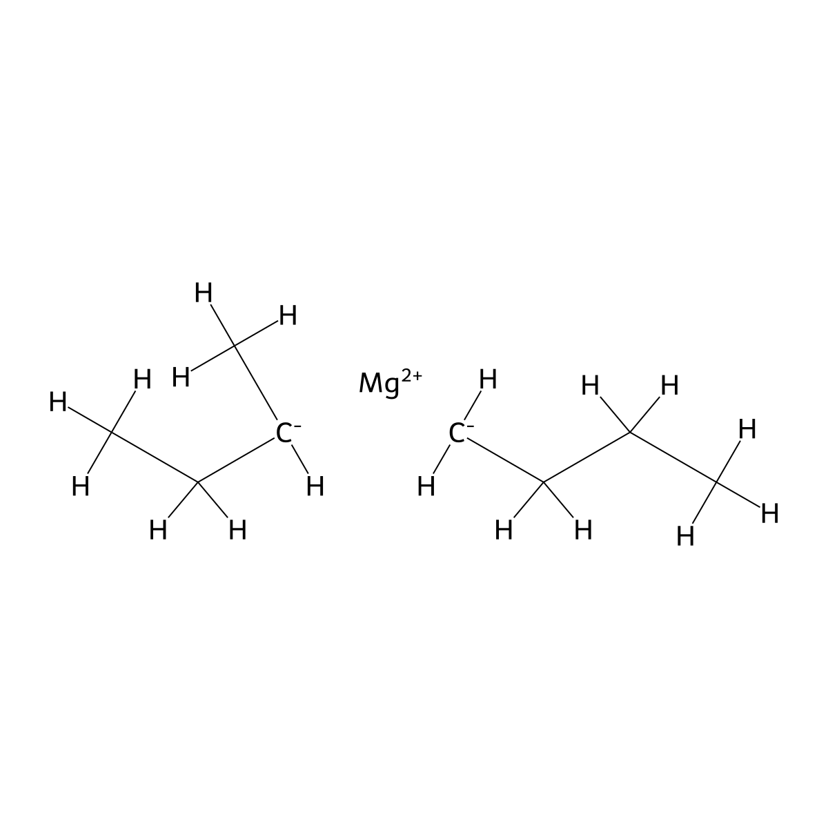 Butyl-sec-butylmagnesium molecular structure, CAS 39881-32-8