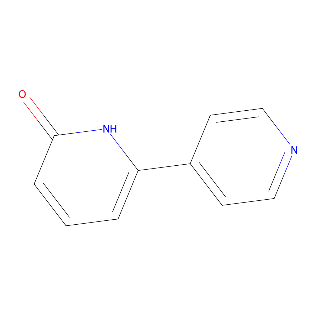 2-Hydroxy-6-(4-pyridyl)pyridine molecular structure, CAS 39883-33-5