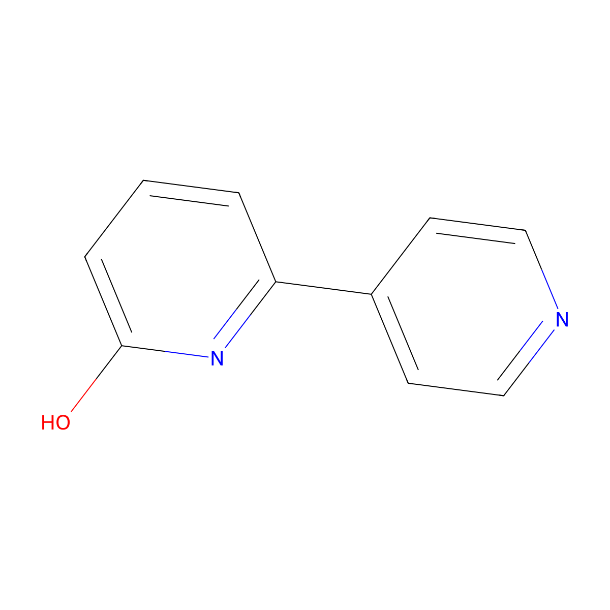 2-Hydroxy-6-(4-pyridyl)pyridine molecular structure, CAS 39883-33-5