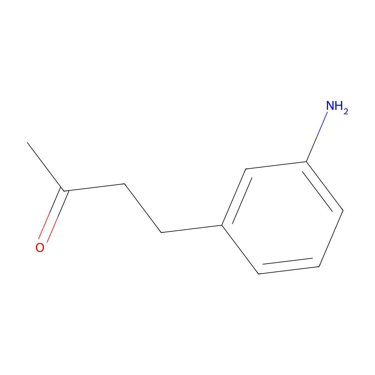 4-(3-Aminophenyl)butan-2-one molecular structure, CAS 39896-35-0