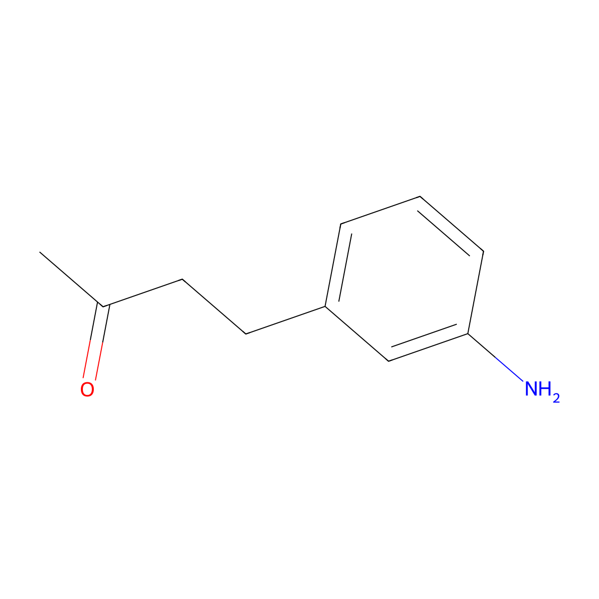 4-(3-Aminophenyl)butan-2-one molecular structure, CAS 39896-35-0
