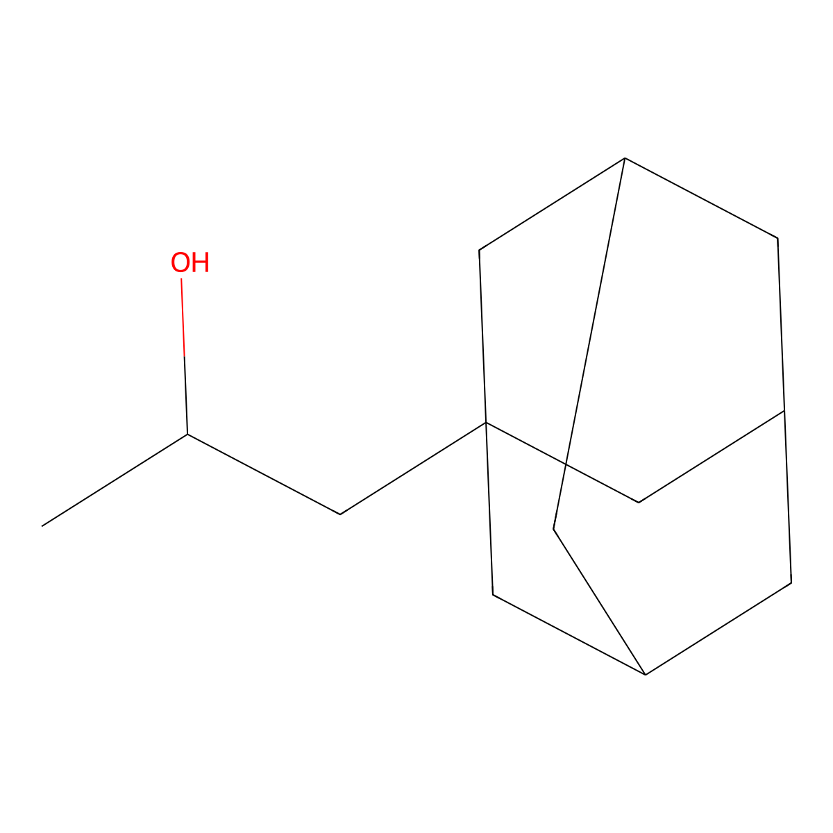 1-(1-Adamantyl)propan-2-ol molecular structure, CAS 39917-51-6