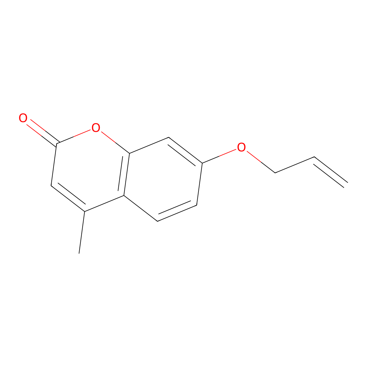 7-(Allyloxy)-4-methyl-2H-chromen-2-one molecular structure, CAS 3993-57-5