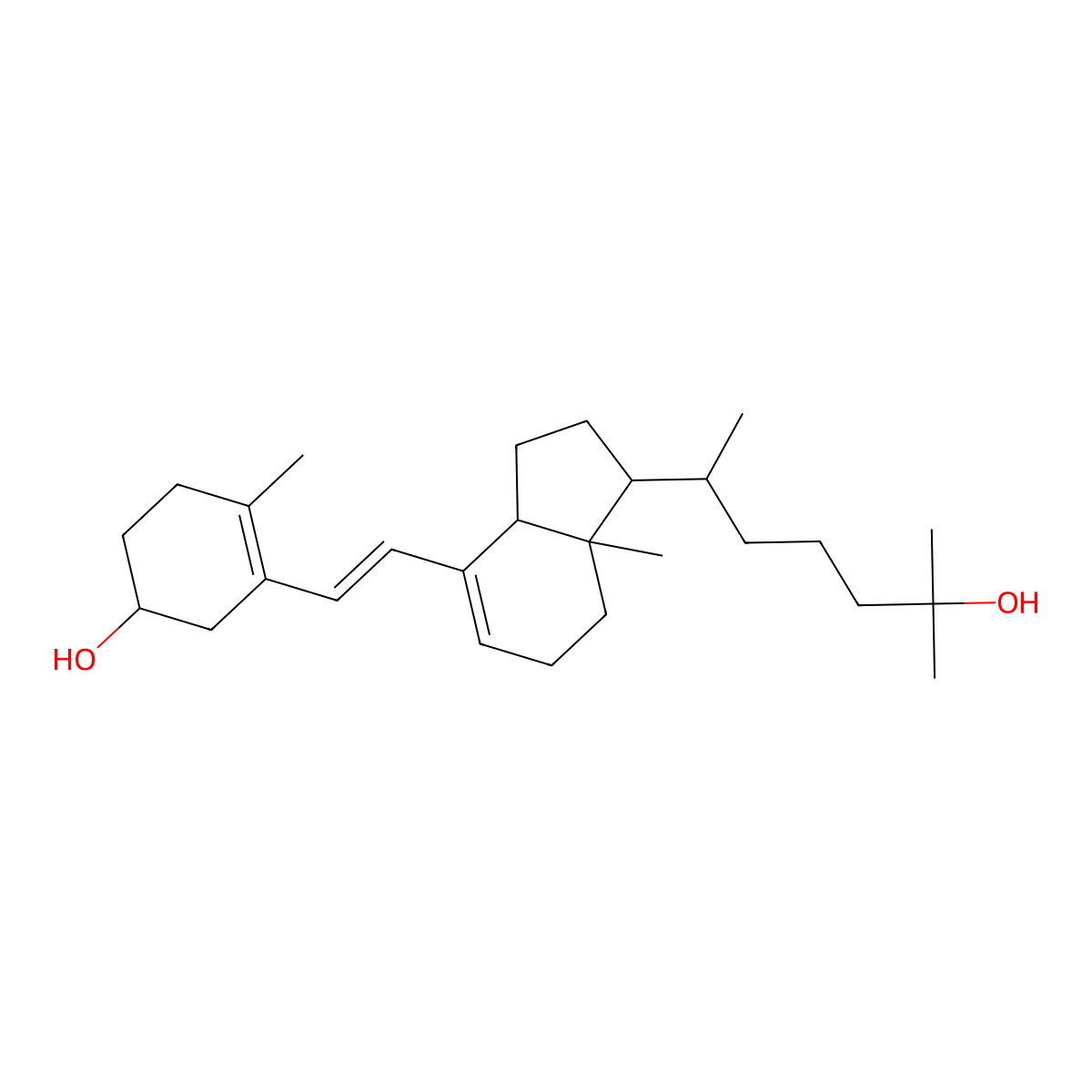 25-Hydroxytachysterol 3 molecular structure, CAS 39932-44-0