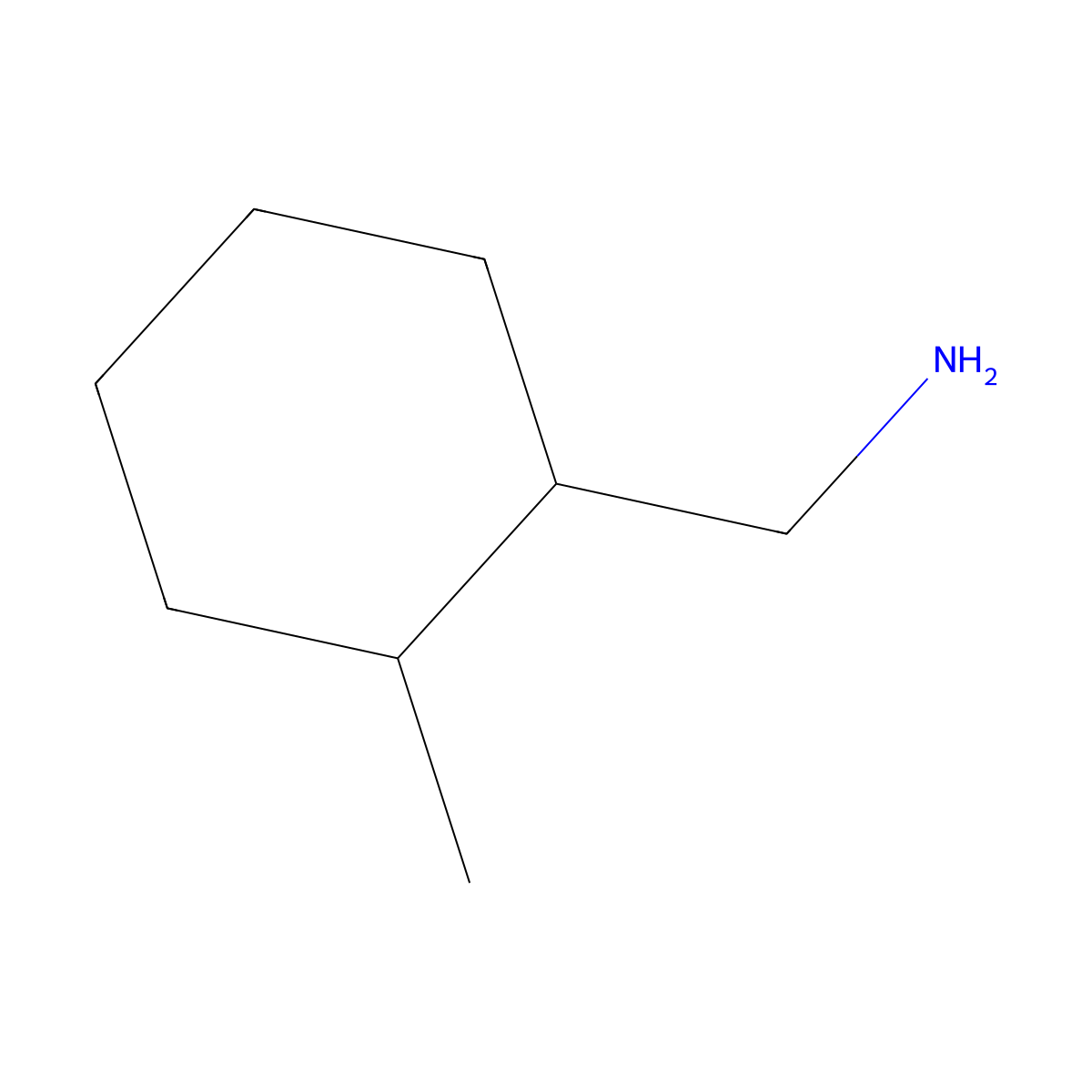 (2-Methylcyclohexyl)methanamine molecular structure, CAS 40015-91-6
