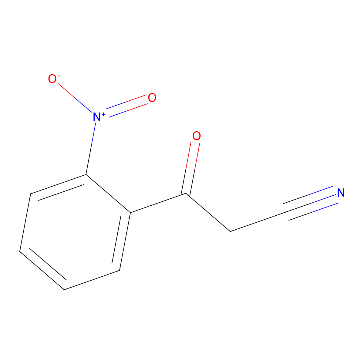 3-(2-Nitrophenyl)-3-oxopropanenitrile molecular structure, CAS 40017-83-2