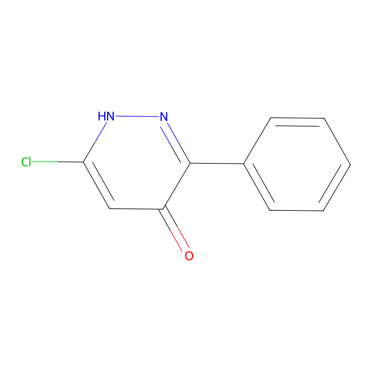 Pyridafol molecular structure, CAS 40020-01-7