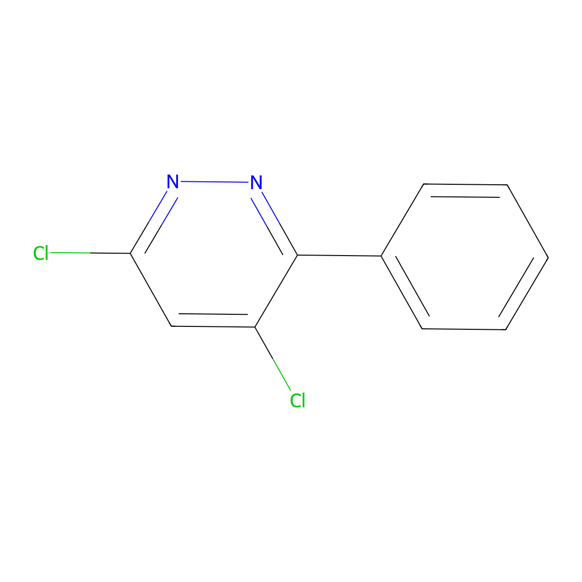 4,6-Dichloro-3-phenylpyridazine molecular structure, CAS 40020-05-1
