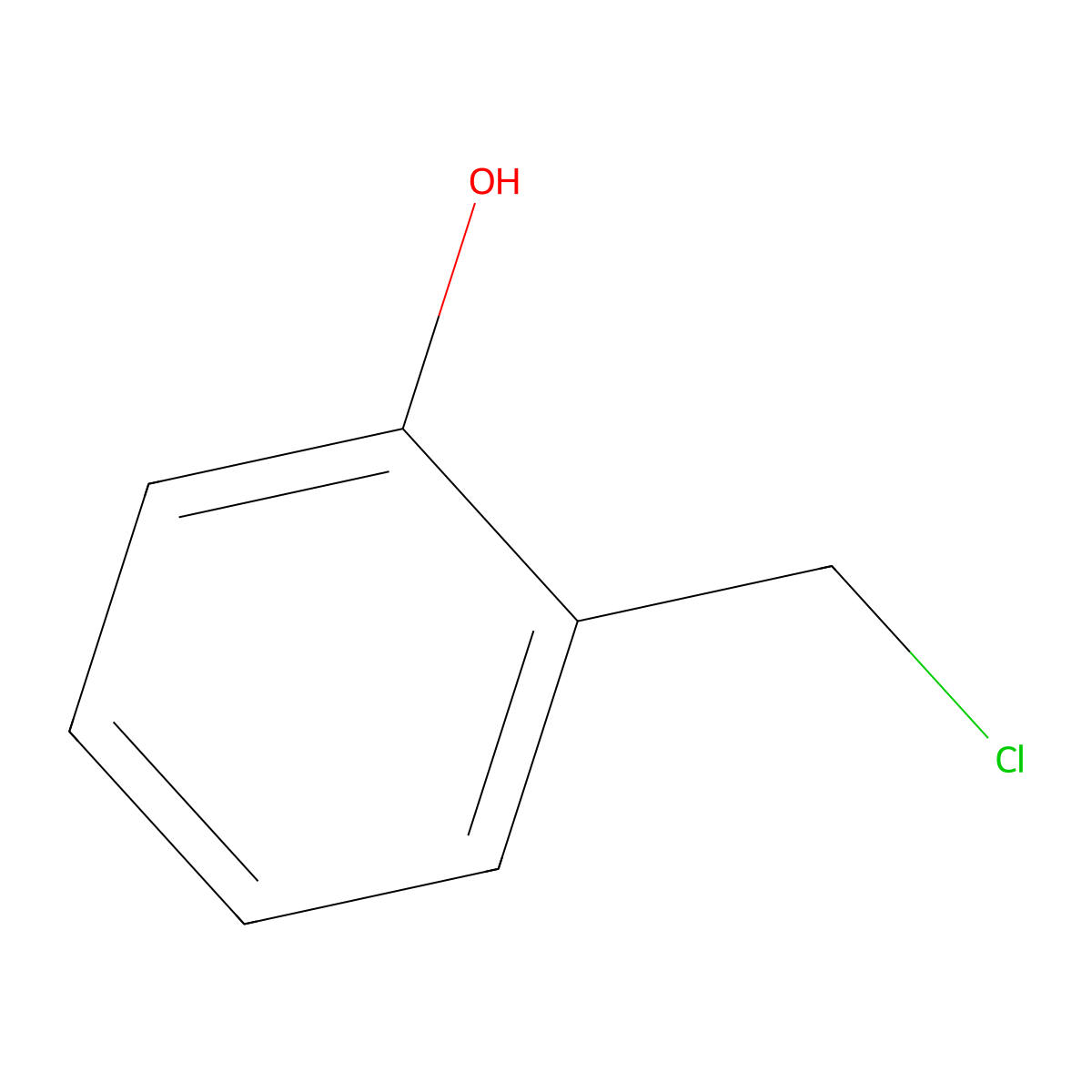 2-(Chloromethyl)phenol molecular structure, CAS 40053-98-3