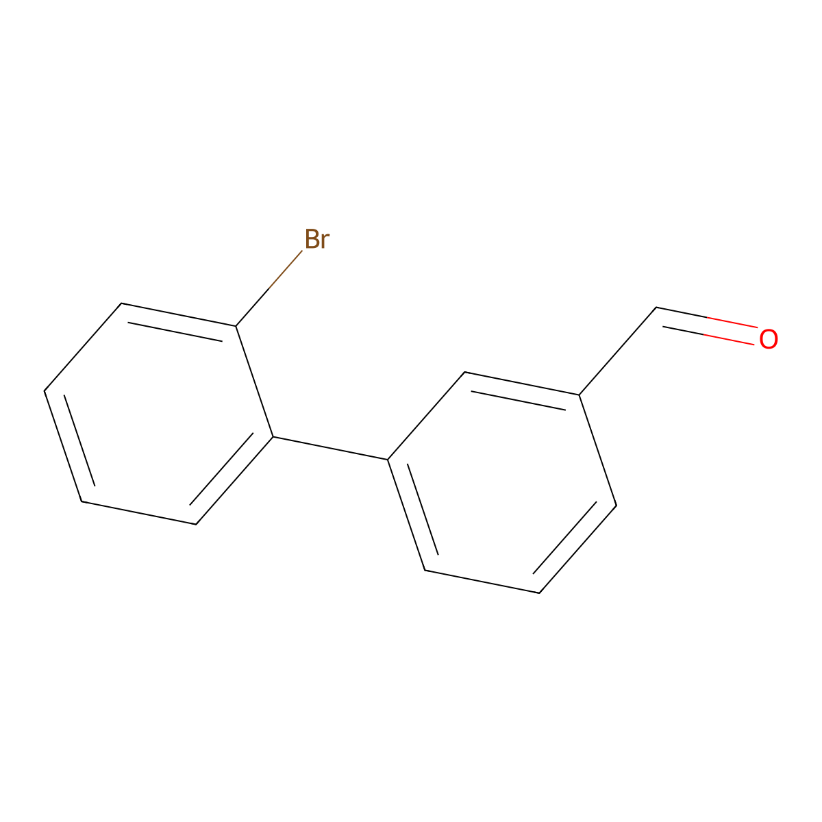 3-(2-Bromophenyl)benzaldehyde molecular structure, CAS 400748-04-1