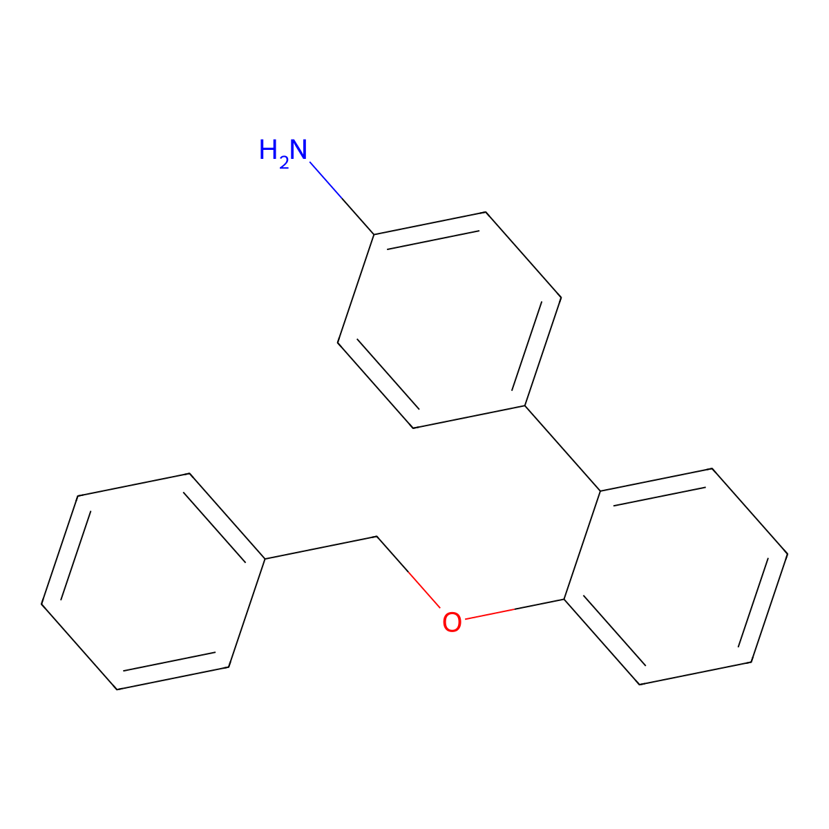 2'-(Benzyloxy)[1,1'-biphenyl]-4-amine molecular structure, CAS 400748-44-9