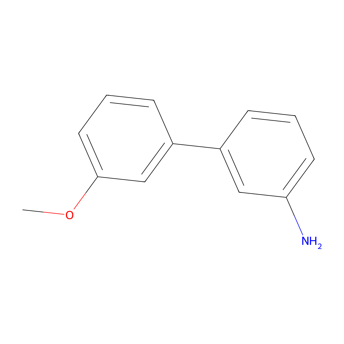 3-(3-Methoxyphenyl)aniline molecular structure, CAS 400748-70-1