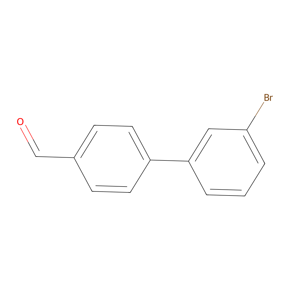 3'-Bromo-[1,1'-biphenyl]-4-carbaldehyde molecular structure, CAS 400749-87-3