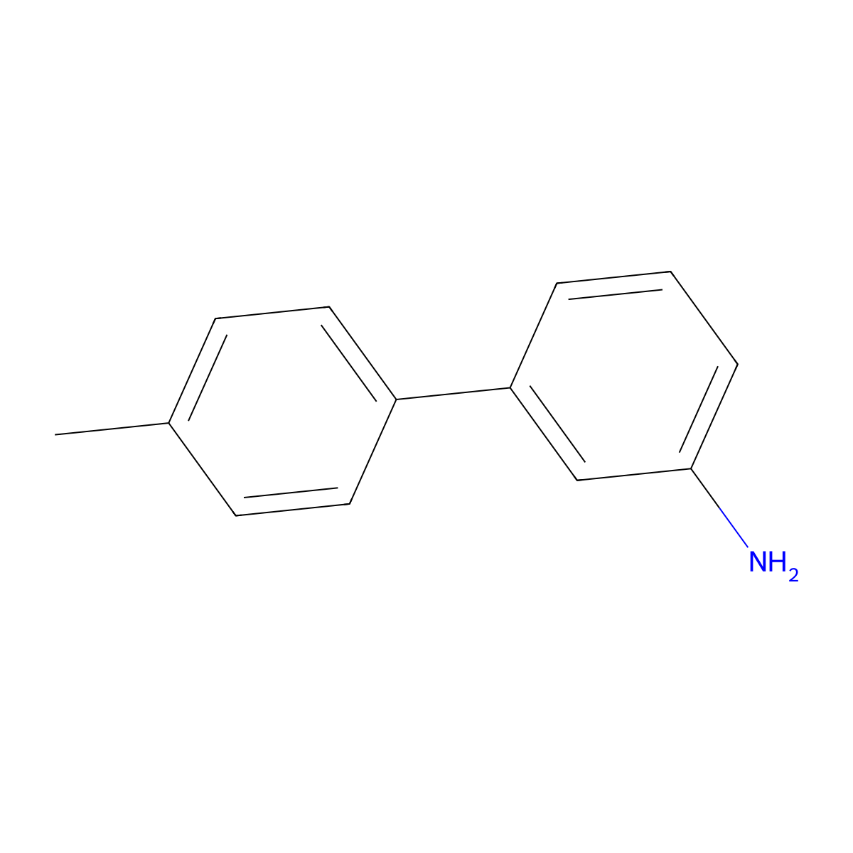 3-(4-Methylphenyl)aniline molecular structure, CAS 400751-16-8