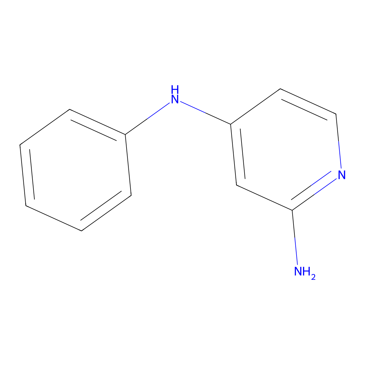 N4-Phenylpyridine-2,4-diamine molecular structure, CAS 400752-03-6