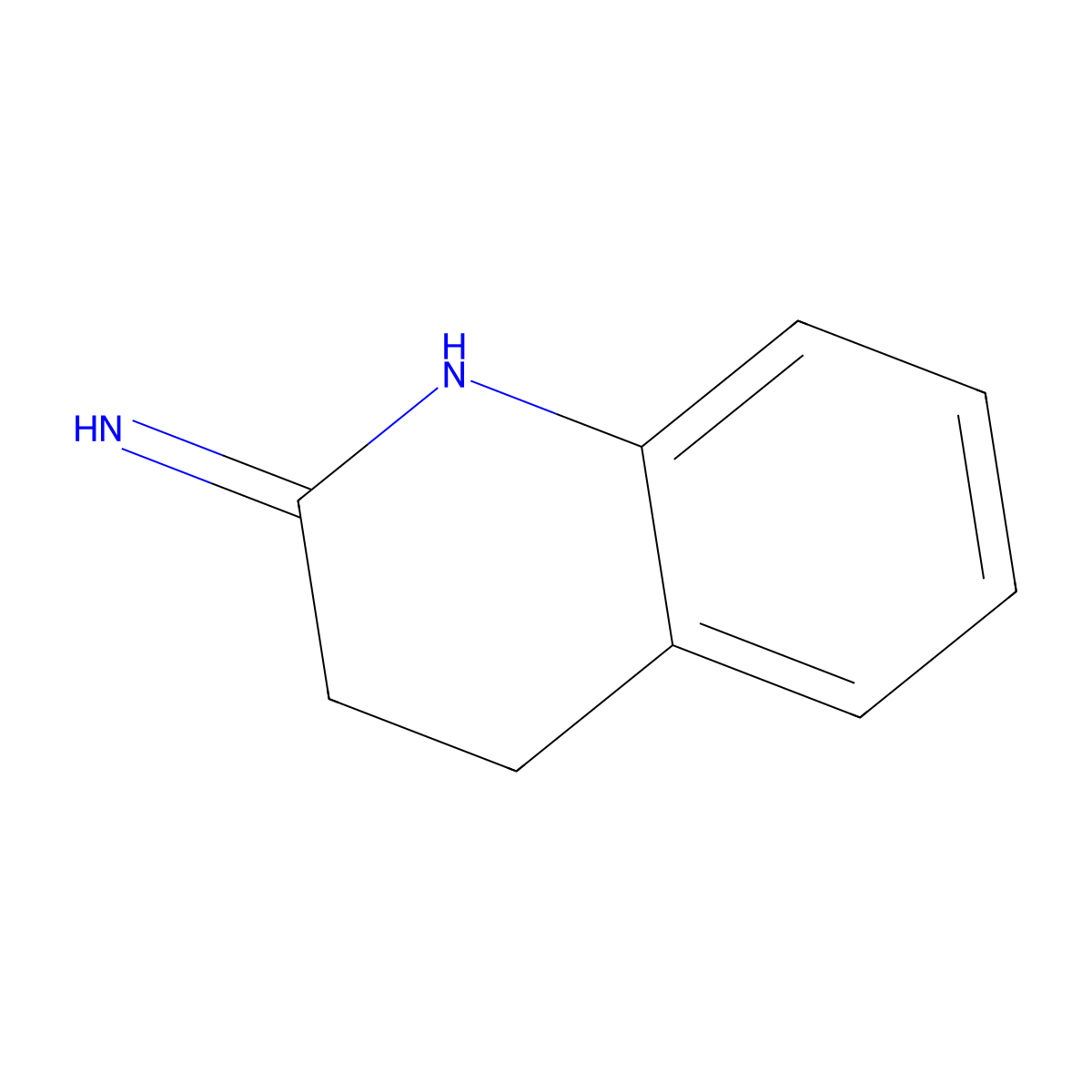 3,4-Dihydroquinolin-2-amine molecular structure, CAS 4008-62-2