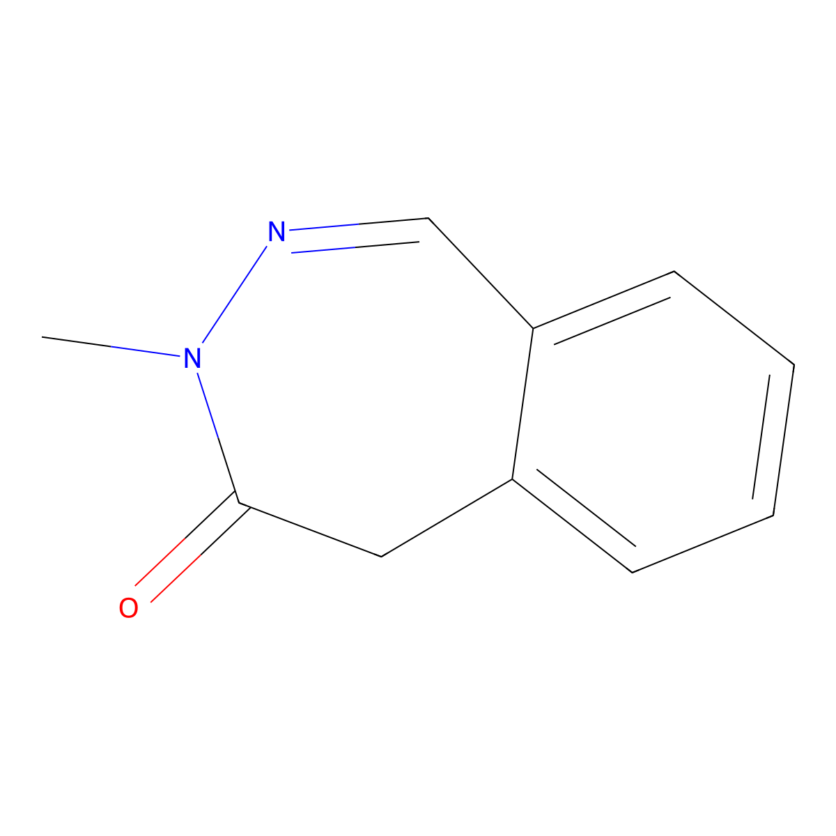 3-methyl-3H-benzo[d][1,2]diazepin-4(5H)-one molecular structure, CAS 400819-99-0