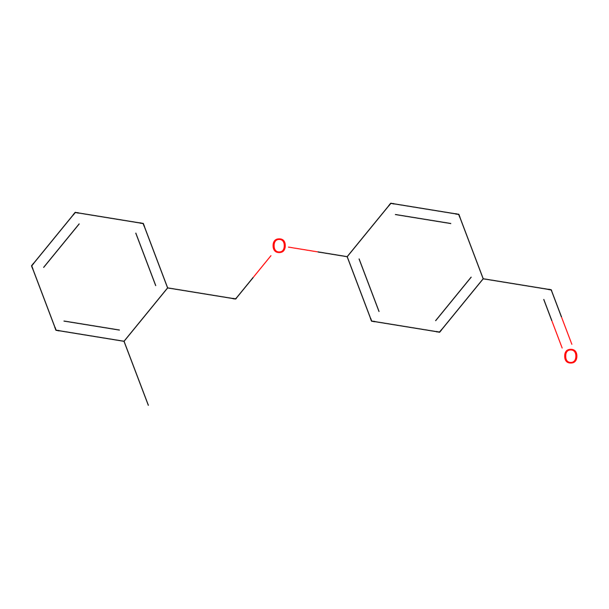 4-[(2-Methylphenyl)methoxy]benzaldehyde molecular structure, CAS 400825-69-6