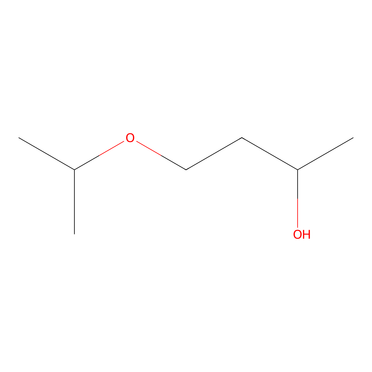 4-Propan-2-yloxybutan-2-ol molecular structure, CAS 40091-57-4