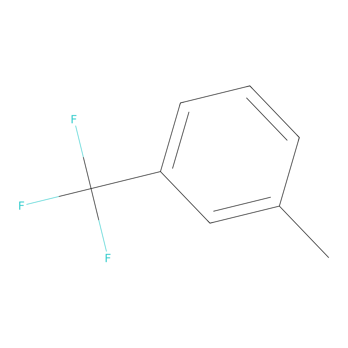 3-Methylbenzotrifluoride molecular structure, CAS 401-79-6