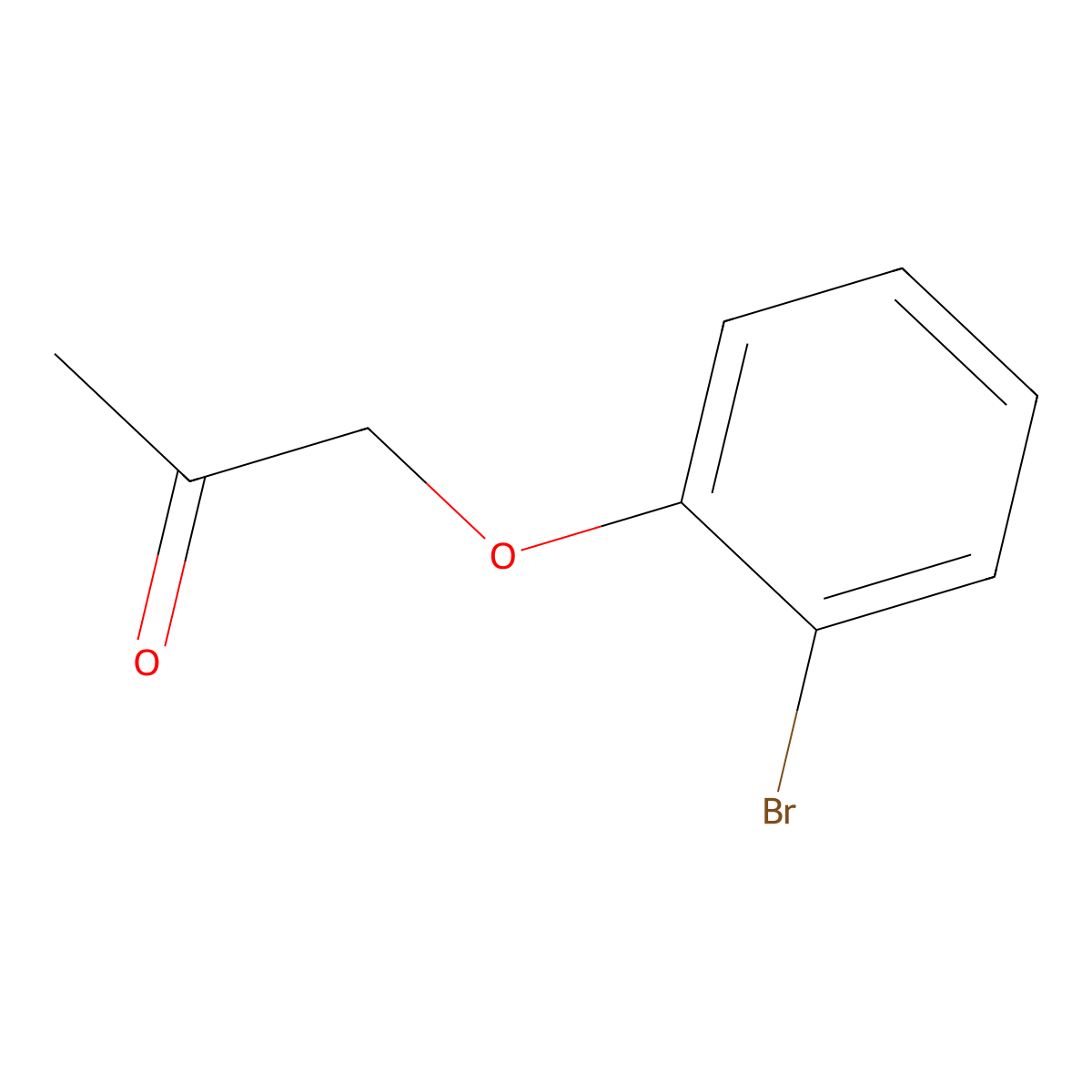 1-(2-Bromophenoxy)Acetone molecular structure, CAS 40100-63-8