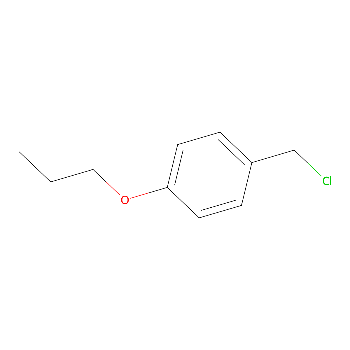 1-(Chloromethyl)-4-propoxybenzene molecular structure, CAS 40141-11-5