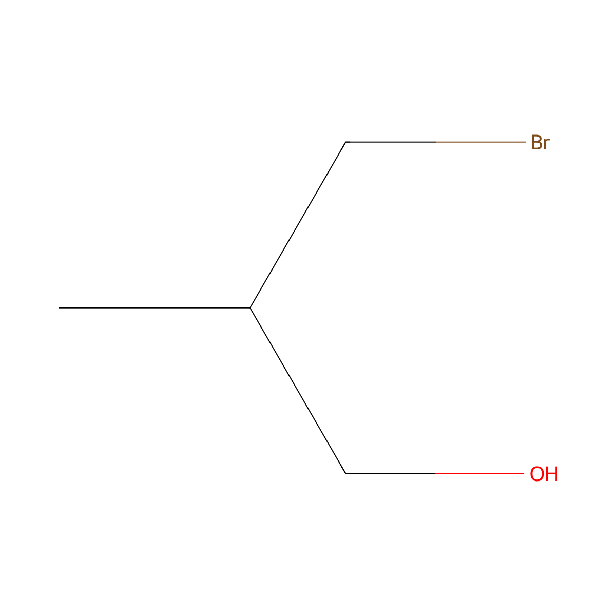 3-Bromo-2-methylpropan-1-ol molecular structure, CAS 40145-08-2