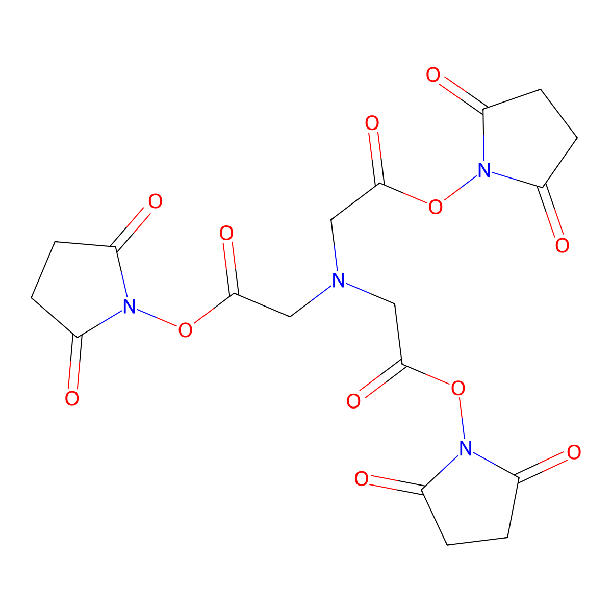 Tris-succinimidyl aminotriacetate molecular structure, CAS 401514-72-5