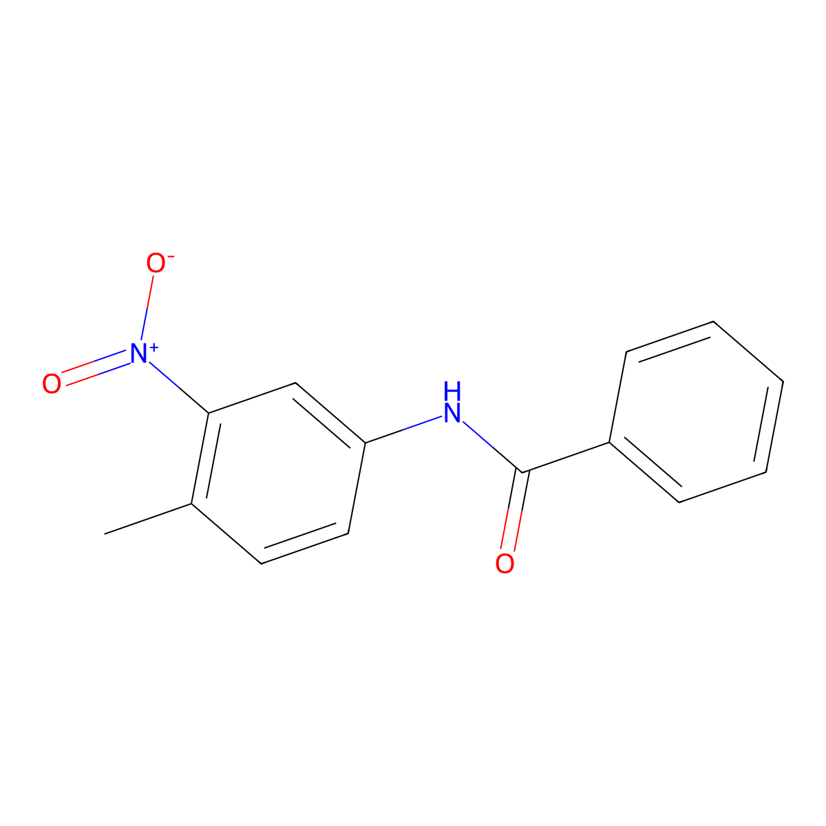 N-(4-methyl-3-nitrophenyl)benzamide molecular structure, CAS 401597-39-5