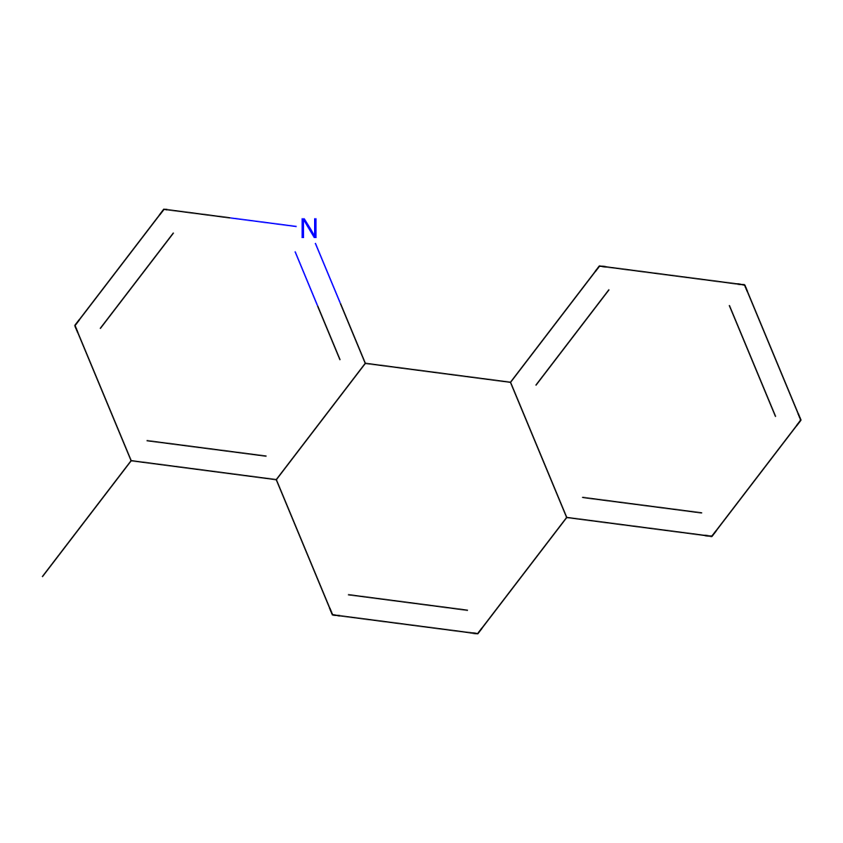 7,8-Benzlepidine molecular structure, CAS 40174-37-6