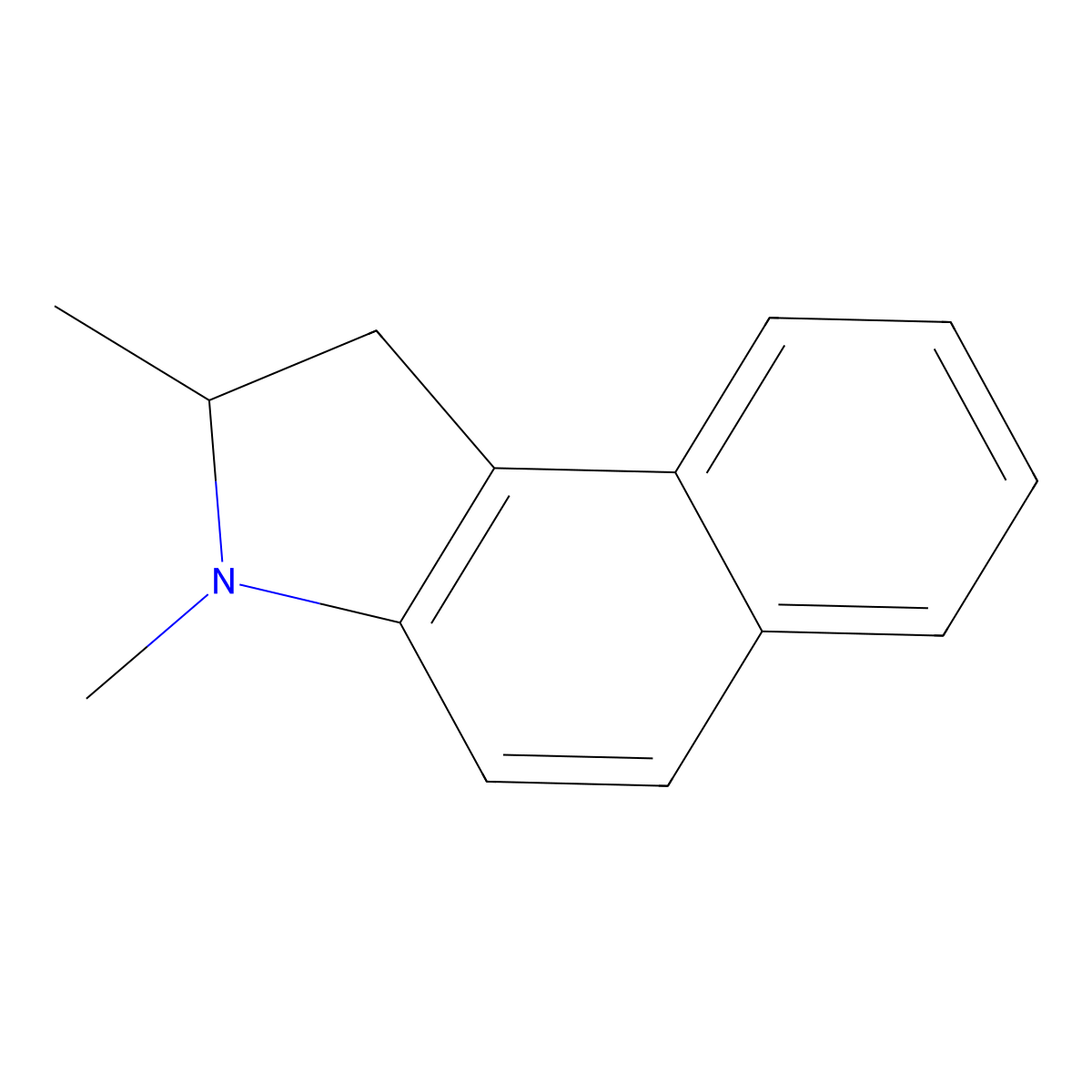 2,3-Dimethyl-2,3-dihydro-1H-benzo[e]indole molecular structure, CAS 40174-39-8