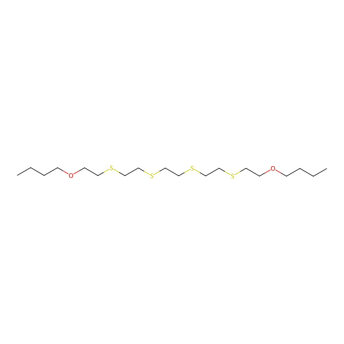 5,20-Dioxa-8,11,14,17-tetrathiatetracosane molecular structure, CAS 401819-83-8