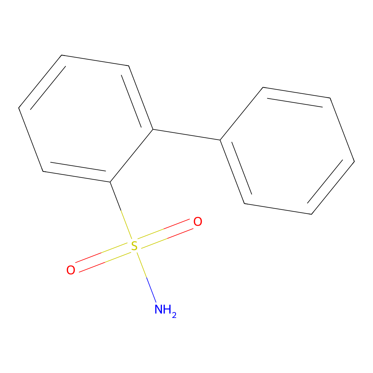 2-Phenylbenzene-1-sulfonamide molecular structure, CAS 40182-06-7