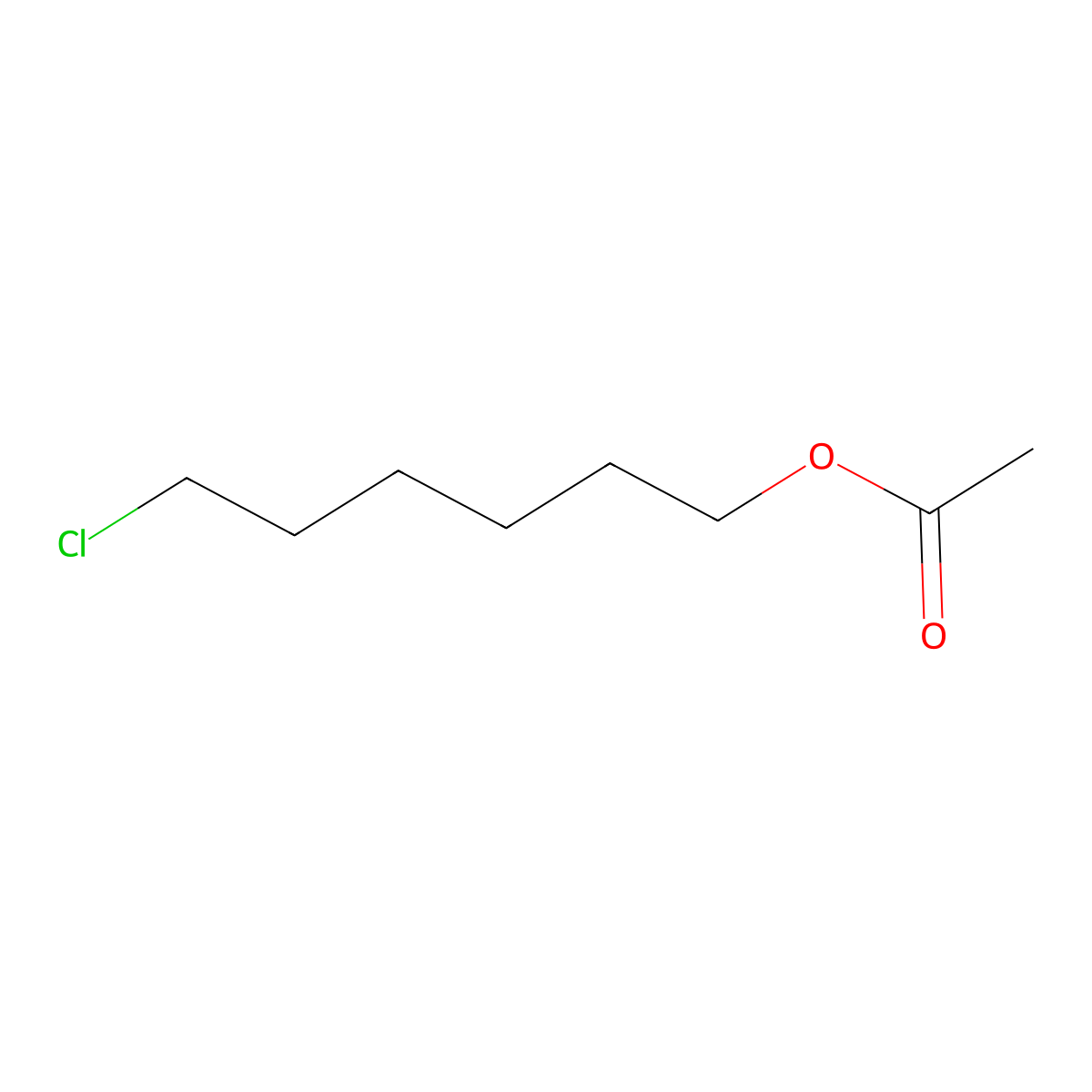 1-Hexanol, 6-chloro-, 1-acetate molecular structure, CAS 40200-18-8