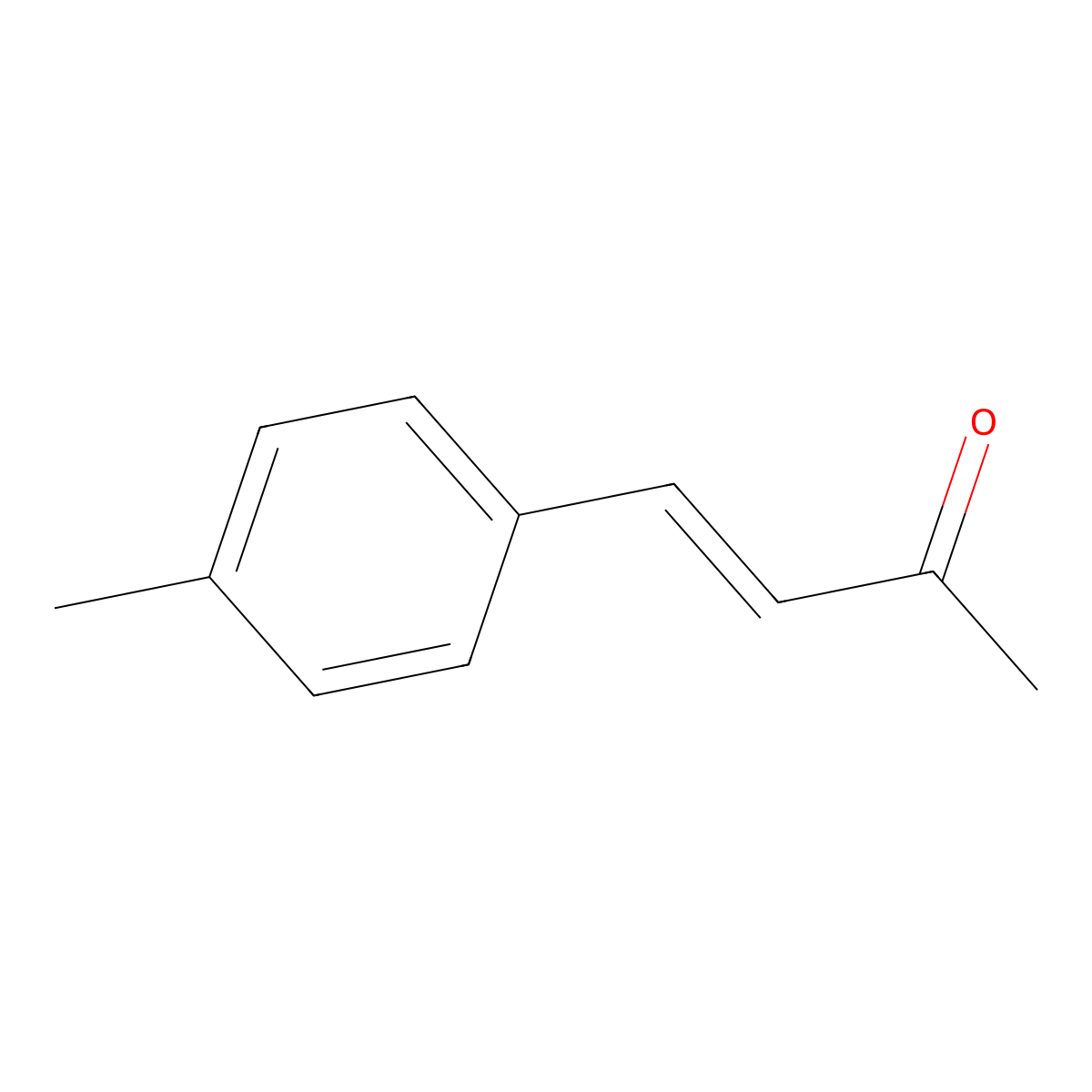 3-Buten-2-one, 4-(4-methylphenyl)- molecular structure, CAS 4023-84-1