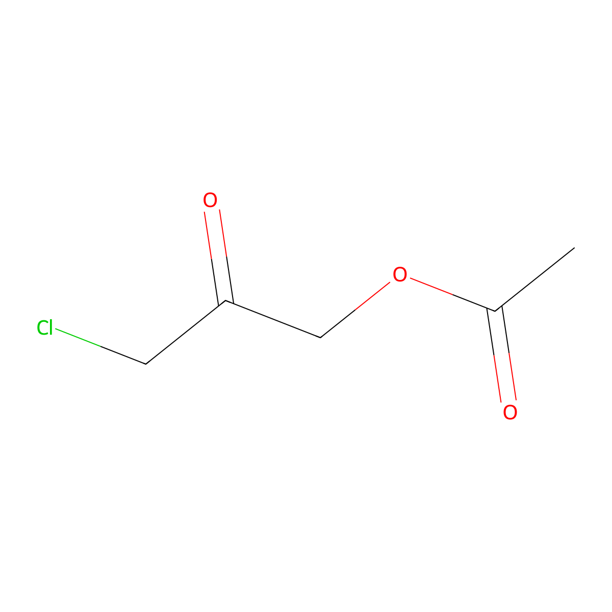 2-Propanone, 1-(acetyloxy)-3-chloro- molecular structure, CAS 40235-68-5