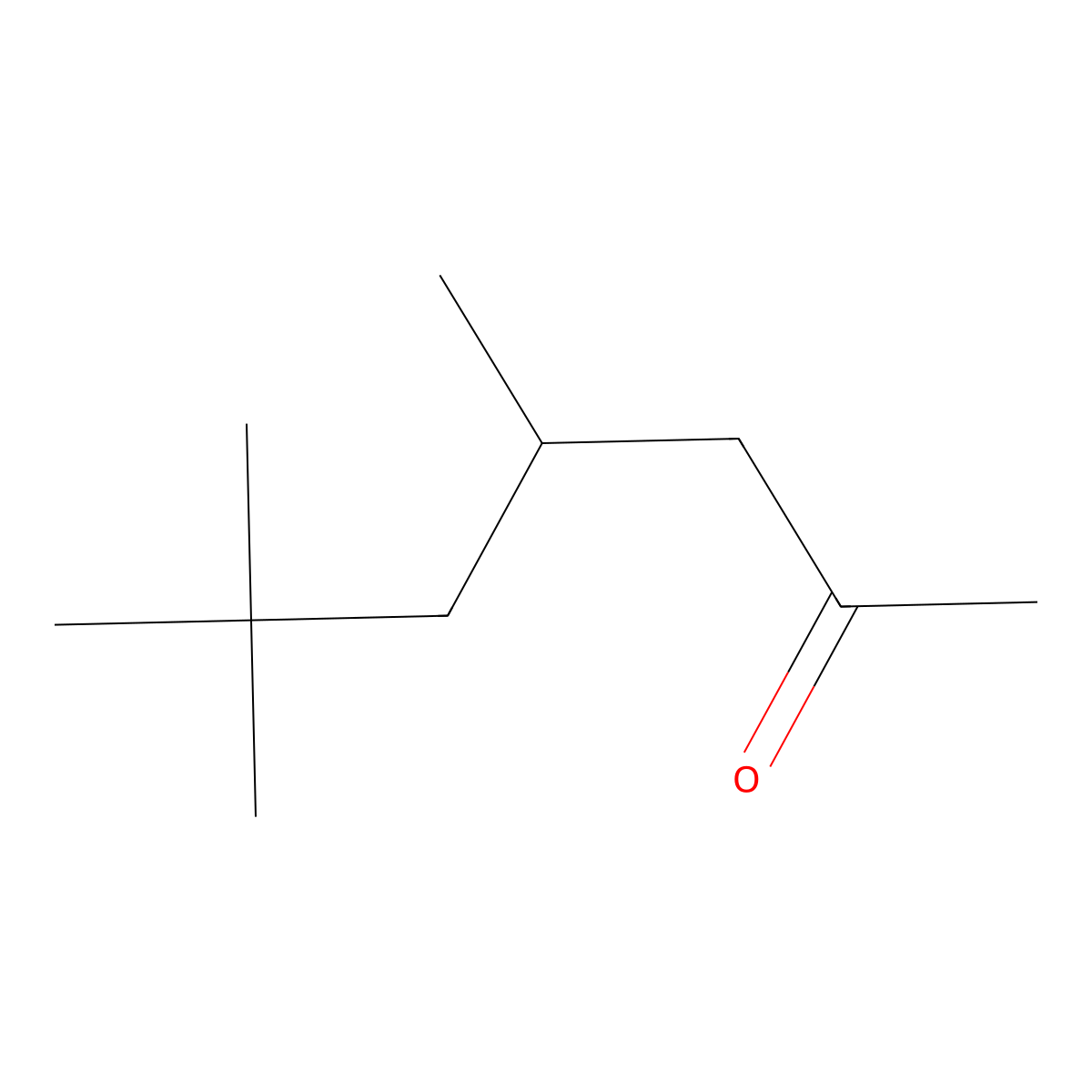 4,6,6-Trimethylheptan-2-one molecular structure, CAS 40239-01-8