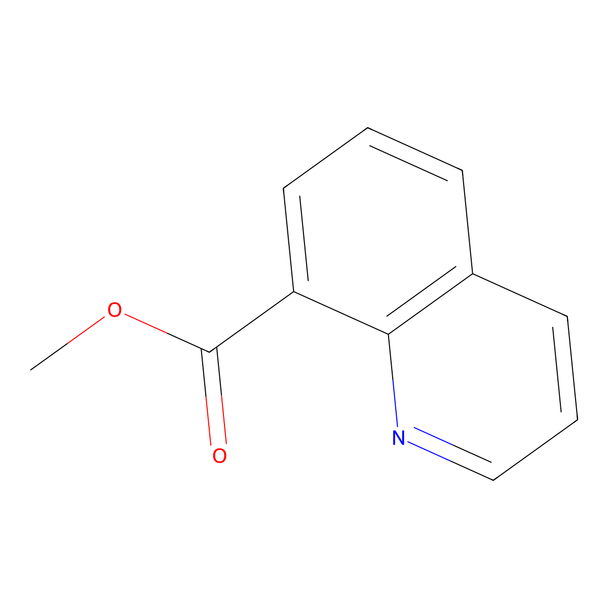 Methyl Quinoline-8-Carboxylate molecular structure, CAS 40245-26-9