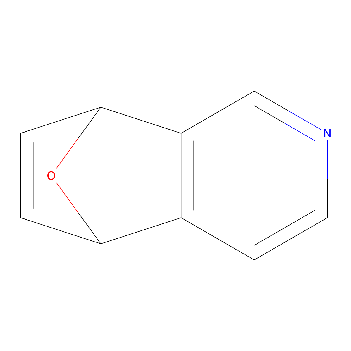 5,8-Epoxyisoquinoline, 5,8-dihydro- molecular structure, CAS 40247-40-3